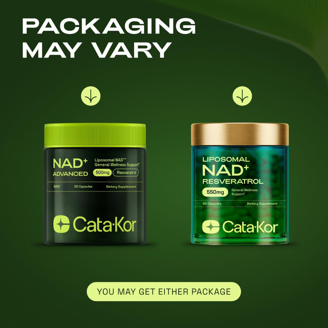 NAD+ Advanced liposomal con resveratrol 60 Cápsulas Cata-Kor