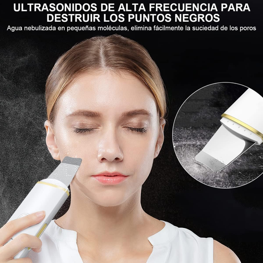 SkinSculpt Set de Limpiador facial ultrasónico + Molde para Crioterapia