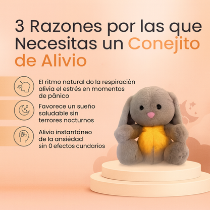 Calmi Bunny Peluche Conejo que Respira