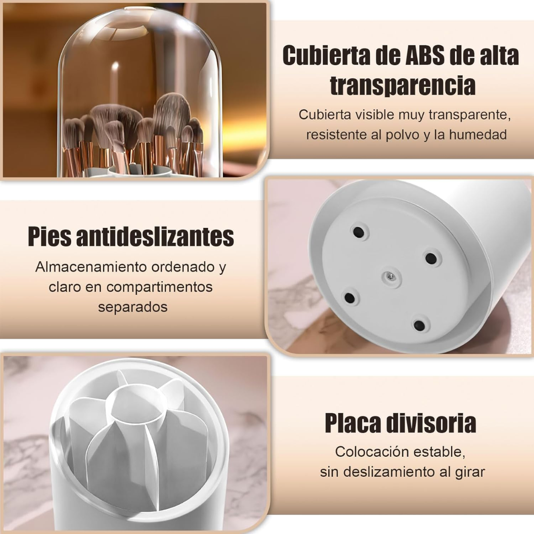 VanityNest Organizador de Maquillaje Giratorio