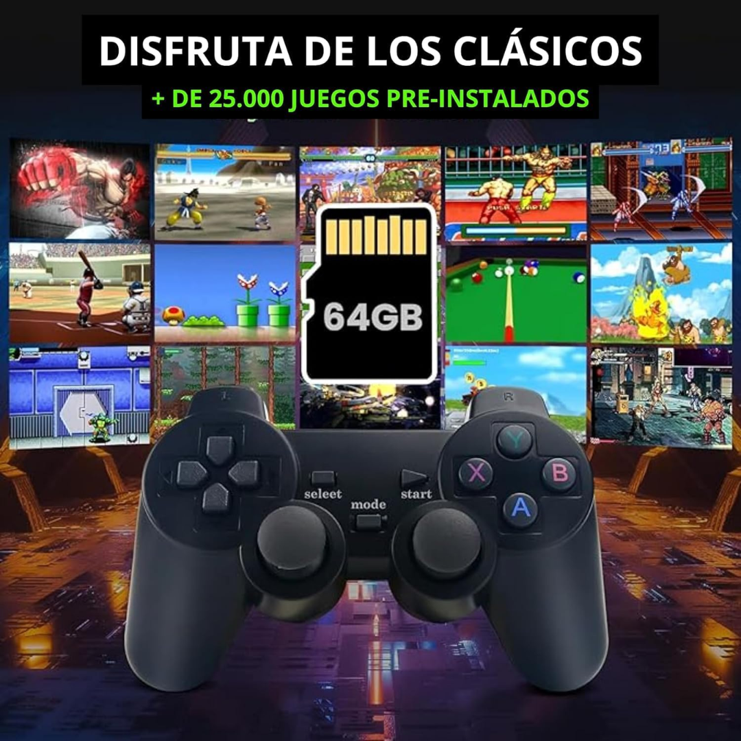 Consola de Videojuegos Retro + 20.000 Juegos