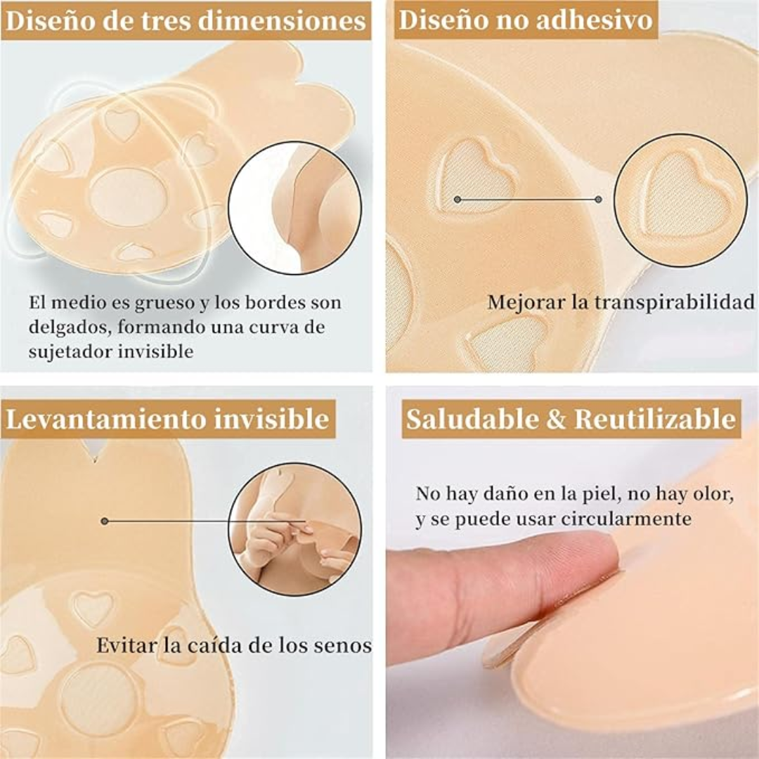 Shoonlo Sujetador Autoadhesivo Invisible
