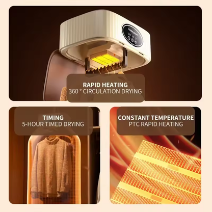 Secadora de Ropa Portátil + Secador de Zapatos