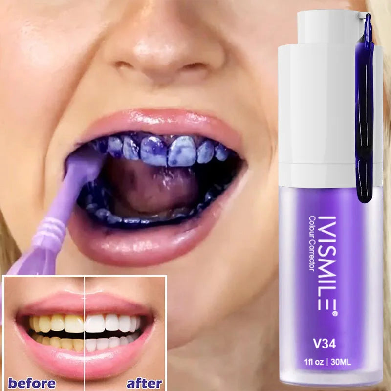 Smilekit Espuma Morada Blanqueadora Pack 2