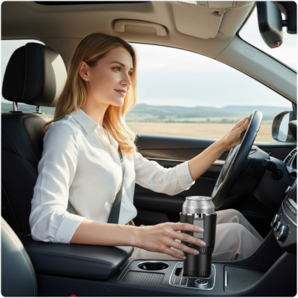 ThermoDrive Calentador de Bebidas para Carro